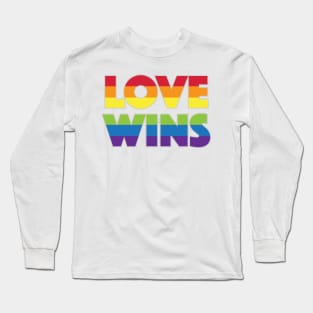 Love Wins PRIDE Long Sleeve T-Shirt